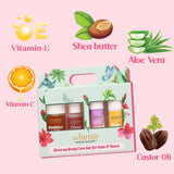 Whimsy Organic & Natural Glow Up Body Care Set- Pack of 4