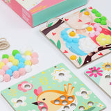 Blissful Birds Pom Pom Art Kit