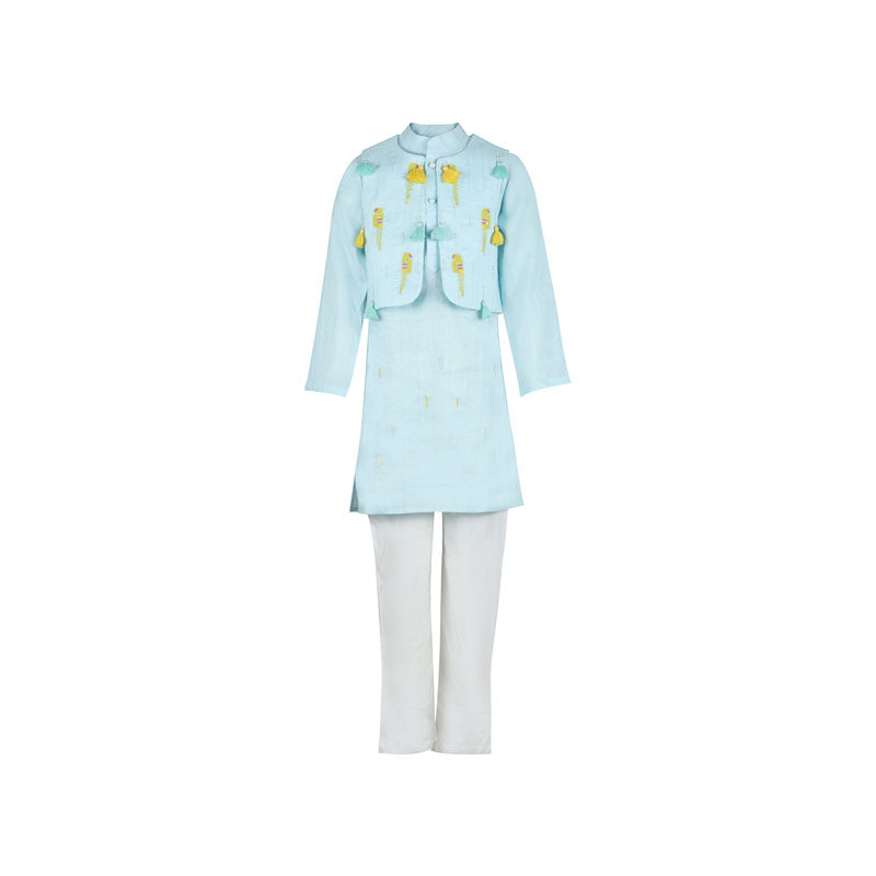 LOVE-BIRD-KURTA-KOTI-SET-96292-1
