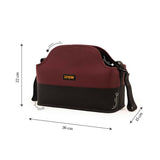 Loopie Organiser Bag (Maroon Mulberry)