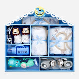 LSB Newborn Baby Boy Wooden Nautical House Gift Hamper (0-12 months)