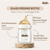 Dodo Baby Glass Feeding Bottle