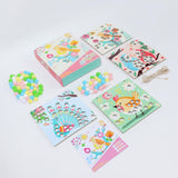 Blissful Birds Pom Pom Art Kit