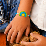 Babies Of Wonder Rainbow Rakhi - Green