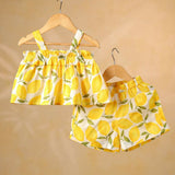 Casa Ninos Sunny Lemon Bloom Co-Ord Set