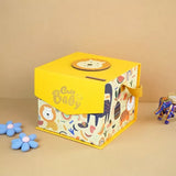 LSB 16 pcs Yellow King Lion Newborn Hamper/Gift Box for Baby Boy/Baby Girl, 0-6 months