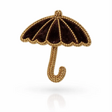 Little Pink Llama Monsoon Muse-Black-Brooch