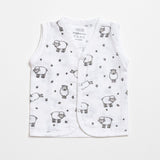 Aariro Muslin Jabla set - Counting Sheep(2 Pcs)