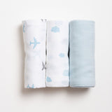 Aariro Muslin Swaddle - Dream Big (Set of 3)
