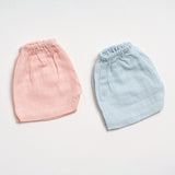 Aariro Muslin Shorts - Blue Pink