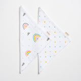 Aariro Muslin Washcloth - Follow the rainbow