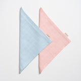 Aariro Muslin Washcloth - Pink blue