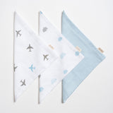 Aariro Muslin Washcloth - Dream Big (3pcs)