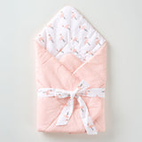 Aariro Receiving Blanket - Tropical Flamingo