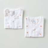 Aariro Muslin Jabla set - Honey Bunny (2 Pcs)