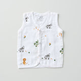 Aariro Muslin Jabla set - Wild Safari (2 Pcs)