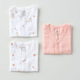 Aariro Muslin Jabla set - Honey Bunny (3 Pcs)