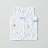 Aariro Muslin Jabla set - Under the Sea (3 Pcs)