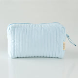 Aariro Quilted Pouch - Baby Blue