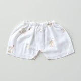 Aariro Muslin Shorts - Honey Bunny (3pcs)