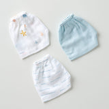 Aariro Muslin Shorts - Under the Sea (3pcs)