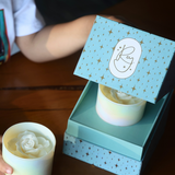 Blooming Candle in a Jar