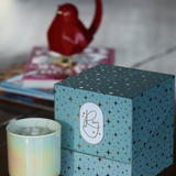 Blooming Candle in a Jar