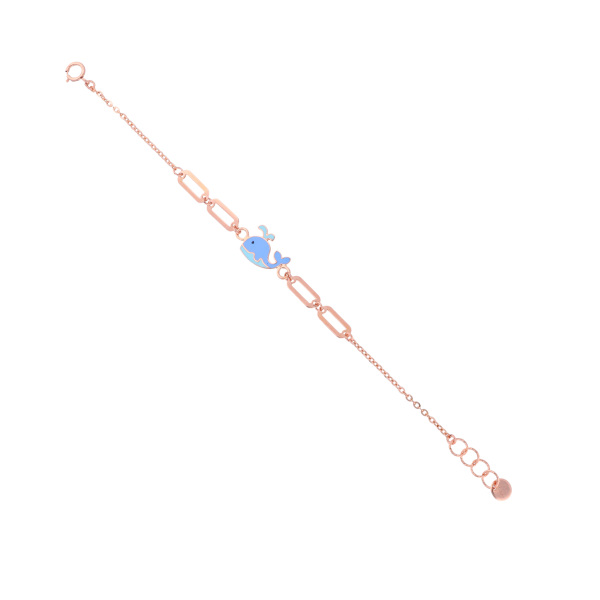 Gold Dolphin Bracelet for Kids