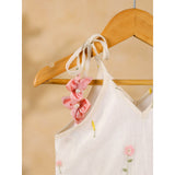 Casa Ninos Floral Mist Tiered Dress