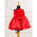 Casa Ninos Scarlet Rose Dress