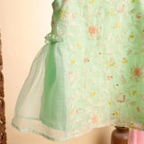 Casa Ninos Contrasting Top And Sharara Set