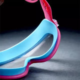 Blue & Pink Anti-Fog UV Protection Leakproof Swim Goggles for Kids, 7–15 Years