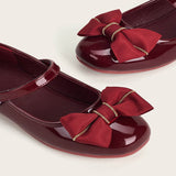 Nino Bello Maroon Bow Bellies