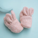 Bunny Booties - Pink Heart