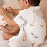 Bubz Bamboo Baby Romper - Soft Breathable Two-Way Zip - Delhi