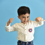 Little Pink Llama Captain America-Brooch