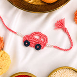 Babies Of Wonder Car Rakhi - Pink