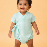 Taaka Tales Minty Meadows Kimono Romper