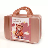 25pcs Cream Teddy Bear Collared Newborn Baby Hamper, Baby Boy/Baby Girl with Suitcase, 0-12 months
