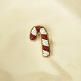 Little Pink Llama Candy Cane-Hair Clip