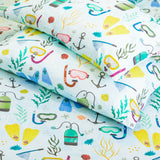 Zookeeper Sailor Goes To Sea Bed Sheet And Shams Set