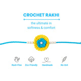 Babies Of Wonder Flower Rakhi - Blue