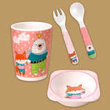 LSB 16pcs Pink Mermaid Newborn Hamper/Gift Box for Baby Girl, 0-6 months