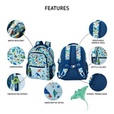 Zookeeper Ocean Kids School Backpack For Boys & Girls Age 5–7 Years