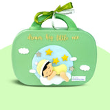 LSB 20 pcs Green Dream Big Baby Birthday Gift Hamper set for Baby with travelling suitcase