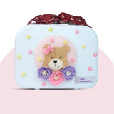 LSB 18 pcs Baby Pink Teddy Birthday Gift Hamper set for Baby Girl with travelling Suitcase,