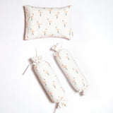Aariro Pillow & Bolster - Tropical Flamingo