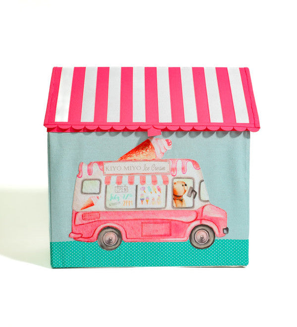 Ice Cream Truck Rectangle Basket