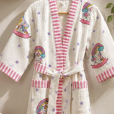 Little Pink Llama Unicorn Bathrobe