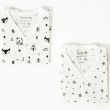 Aariro Muslin Jabla set - Into the Wild (2 Pcs)